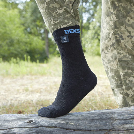 Водонепроникні шкарпетки DexShell Ultra Thin Socks DS663BLKM M (39-42)