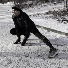 Водонепроникні шкарпетки Dexshell Mudder, чорні з жовтими смужками L (43-46)