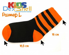 Дитячі водонепроникні шкарпетки DexShell Waterproof Children DS546 Junior M