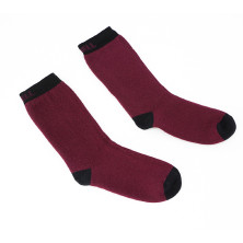 Водонепроникні шкарпетки DexShell Ultra Thin Crew, бордовий/чорний M (39-42)