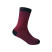 Водонепроникні шкарпетки дитячі DexShell Ultra Thin Children Socks, бордовий/чорний S (16-18 см)
