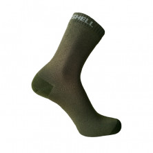 Водонепроникні шкарпетки DexShell Ultra Thin Crew, Хакі/Сірий S (36-38)