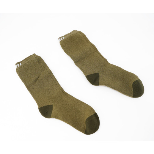 Водонепроникні шкарпетки DexShell Ultra Thin Crew, Хакі /Сірий XL (47-49)