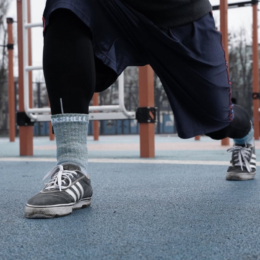 Водонепроникні шкарпетки DexShell Terrain Walking Ankle Socks, DS848HPGL L (43-46)