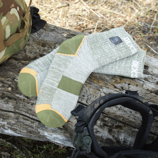 Водонепроникні шкарпетки DexShell Terrain Walking Ankle Socks, DS848HPGL L (43-46)