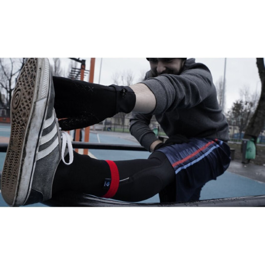 Водонепроникні шкарпетки Running Lite Socks, червоні смужки L (43-46)