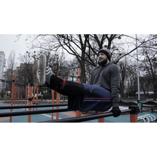 Водонепроникні шкарпетки Running Lite Socks, червоні смужки L (43-46)