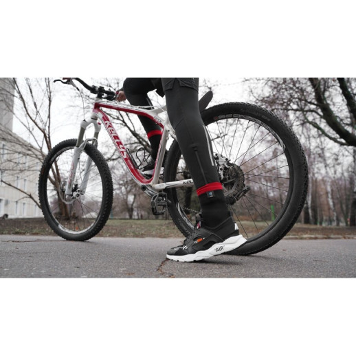 Водонепроникні шкарпетки Running Lite Socks, червоні смужки L (43-46)