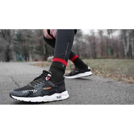 Водонепроникні шкарпетки Running Lite Socks, червоні смужки L (43-46)
