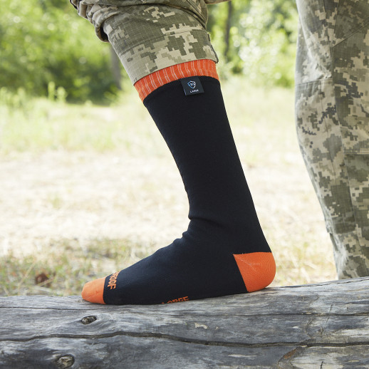 Водонепроникні шкарпетки Dexshell Thermlite Orange DS626T M (39-42)