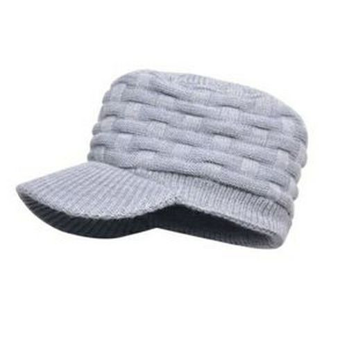 Водонепроникна шапка DexShell з козирком Beanie Peaked DH393 сірий