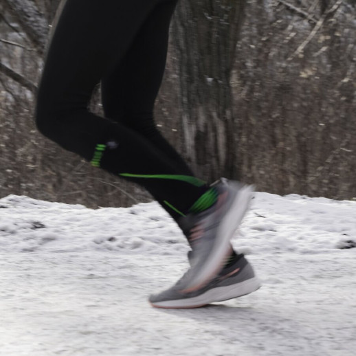 Водонепроницаемые носки Dexshell Mudder, черные с желтыми полосками M (39-42)