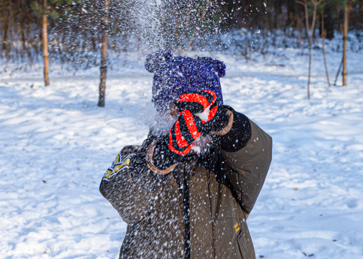 Водонепроницаемые детские варежки Dexshell Children mitten, оранжевые DG536L STR (L)